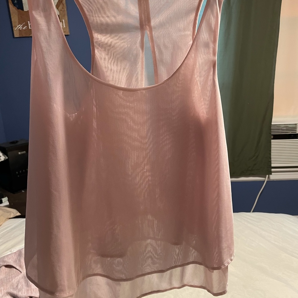 Sheer Pink Express Tank